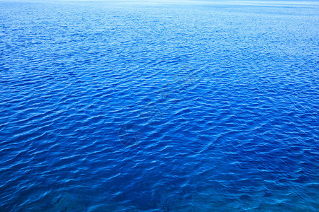 深蓝色的海水作为背景图片