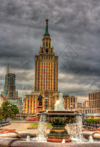 莫斯科大林摩天大楼列宁格勒德斯卡图片