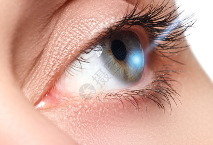 激光视力矫正女人的眼睛人类的眼睛激光矫正的女人图片