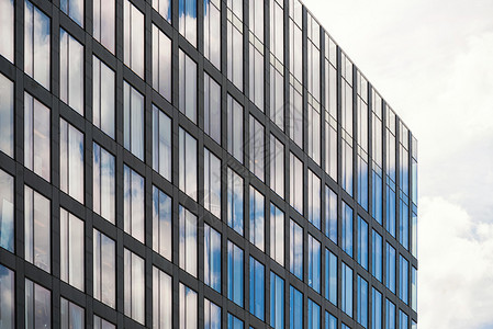 现代玻璃建筑摩天大楼图片