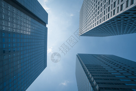 市中心高层建筑景观图片