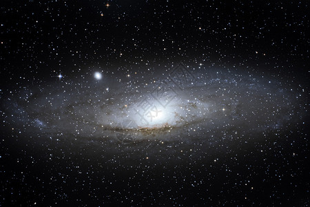 M31安朵美达螺旋星系距地球约图片