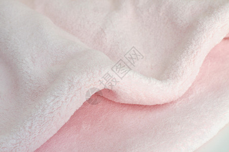 全画幅柔软粉色婴儿毯图片