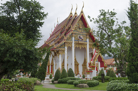 Chalong寺庙综合建筑罗亚尔图片