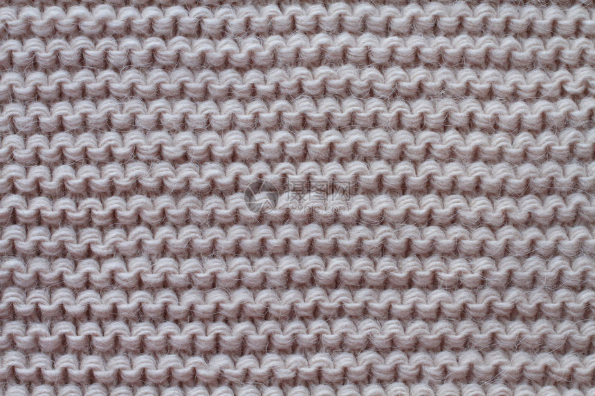 浅粉色羊毛针织面料质地宏图片