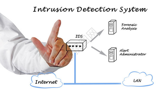入侵检测系统示意图图片