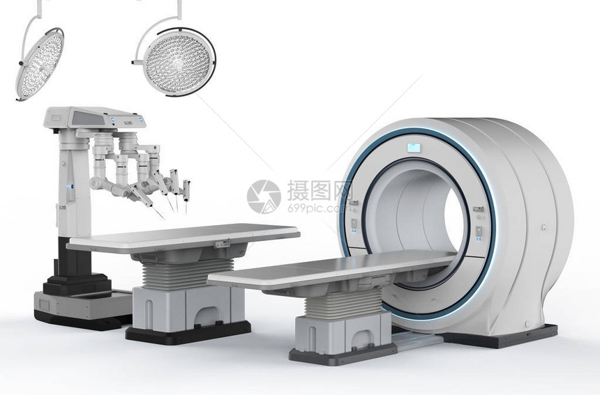 3d使用机器人外科手术制图片