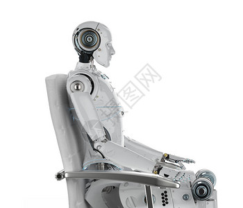3D机器人用白色背景图片