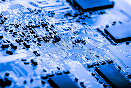 电路子在主板技术计算机背景图片