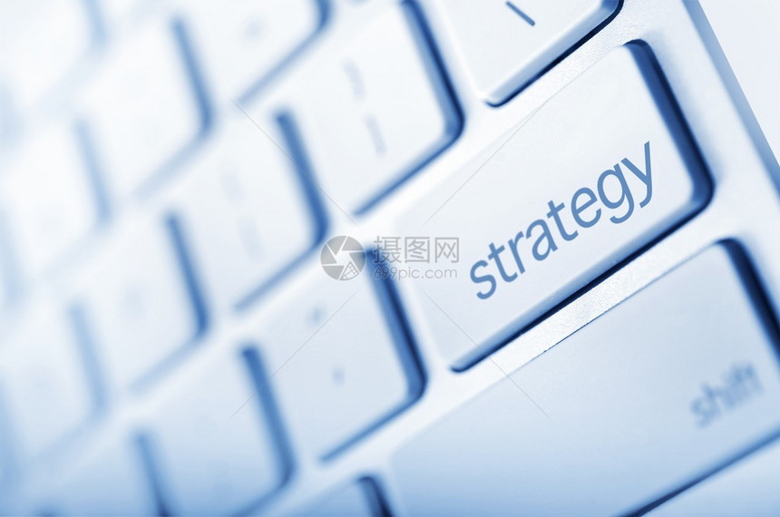 战略键盘按键业务概念说明简单战略按图片