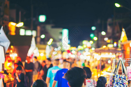 泰国华欣省当地晚间市场Asian夜市是当地游客的热门目的地内容提要图片