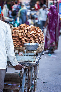 面包在印度当地市场出售breadforbreadsellin图片