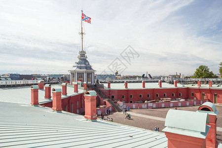 圣彼得堡的彼得保罗要塞高清图片