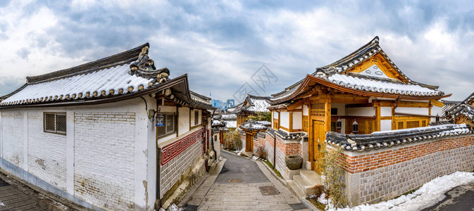 韩国首尔北村韩屋历史街区图片
