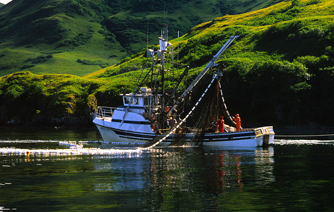 科迪亚克岛阿拉斯加沿岸商图片