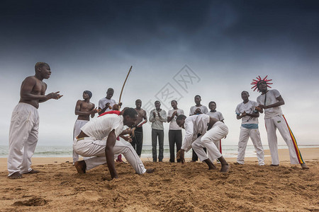 非洲运动员参加著名的巴西图片