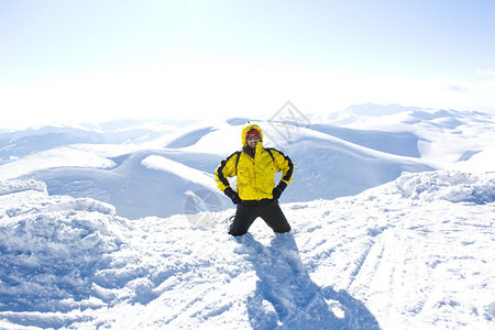 高山滑雪机图片