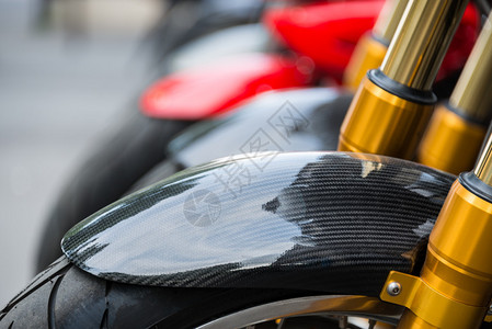 摩托车细节碳纤维泥图片