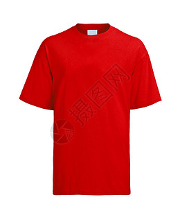 红色T恤衫背景图片