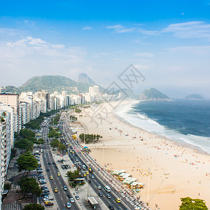 巴西里约热内卢著名的科背景图片