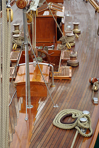 帆船旧式的细节图片
