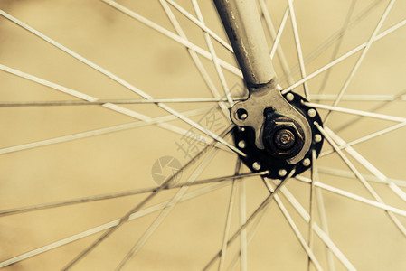 自行车轮闭合旧图片