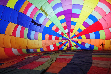这张照片是在热气球里拍的在升空图片