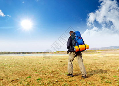 山谷旅游者体育和积极生图片