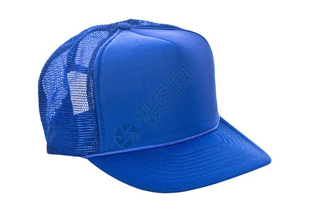 蓝色棒球帽图片