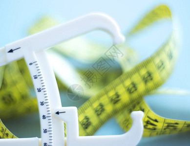 用于测量腰围身体脂肪水平以进行健身和肥胖检查的脂肪卡利pe图片