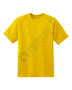 黄色短袖棉TShirt图片