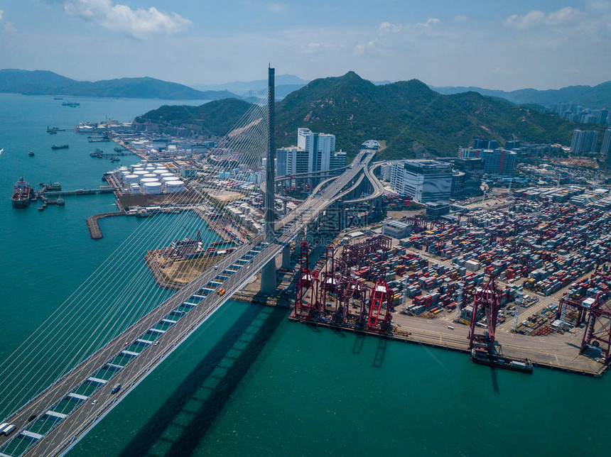 香港集装箱码头图片