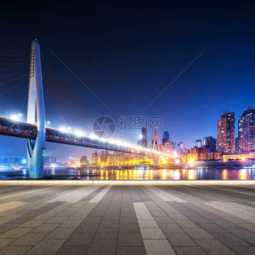 重庆桥附近市区风景和天线图片