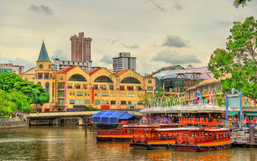 新加坡新加坡河沿岸的遗产图片