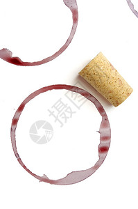 红色葡萄酒标记和白图片