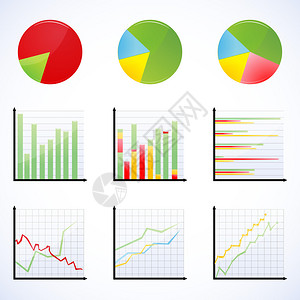 不同图表的插图图片