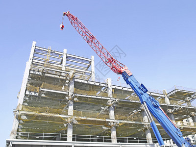 起重机和建造场所图片