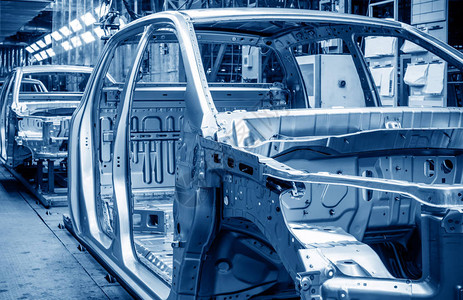 现代汽车生产线自动生产设备单图片