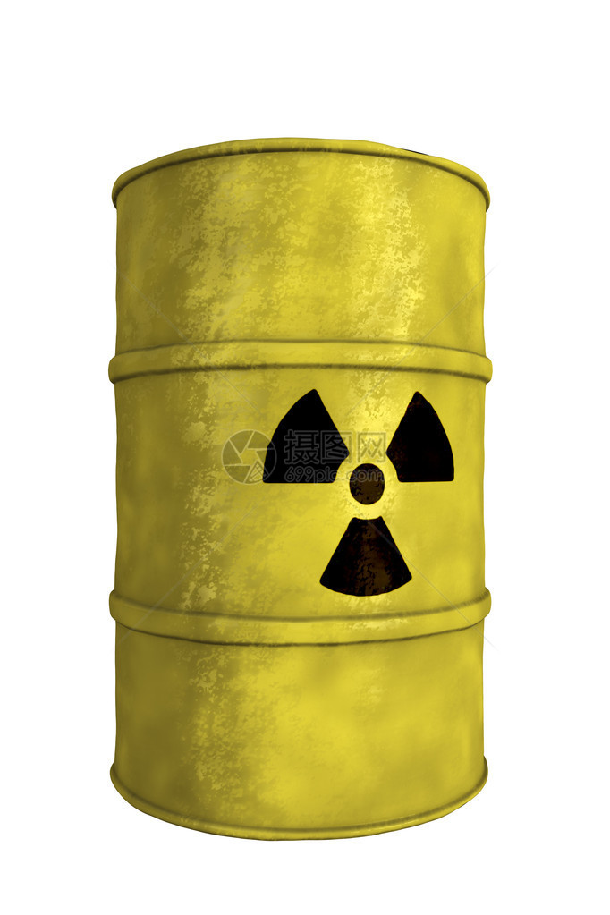 核废料桶视图图片