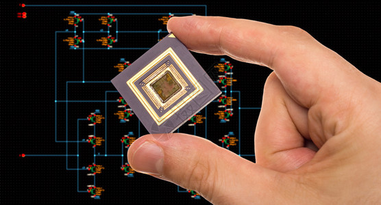 微处理器交接电路原理图图片