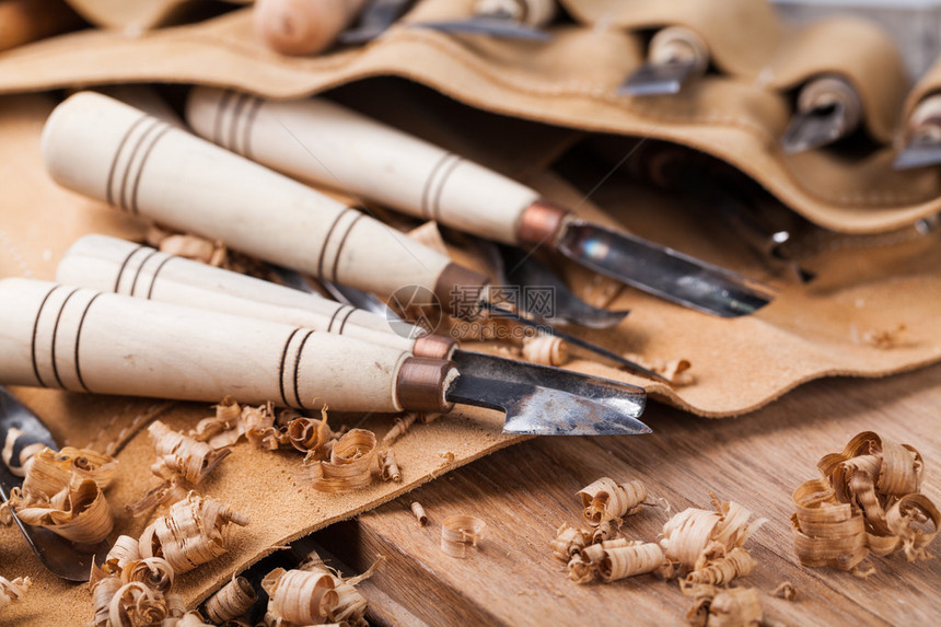 木雕刻工具图片