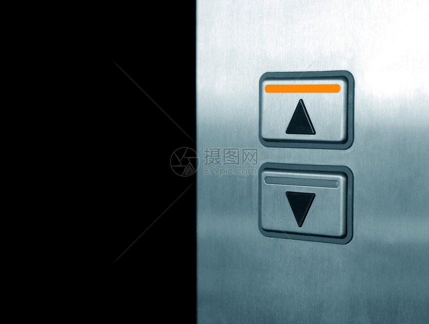 两个电梯按钮图片