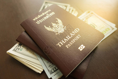 有钱的泰国护照图片