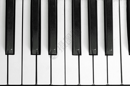 钢琴的黑白键演奏旋律象牙图片