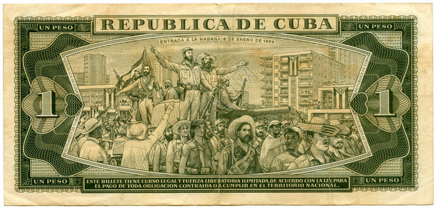 一比索古巴货币图片