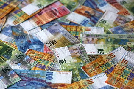 瑞士法郎纸币图片