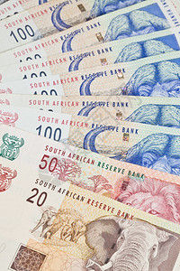 南非兰特选择南非纸币背景