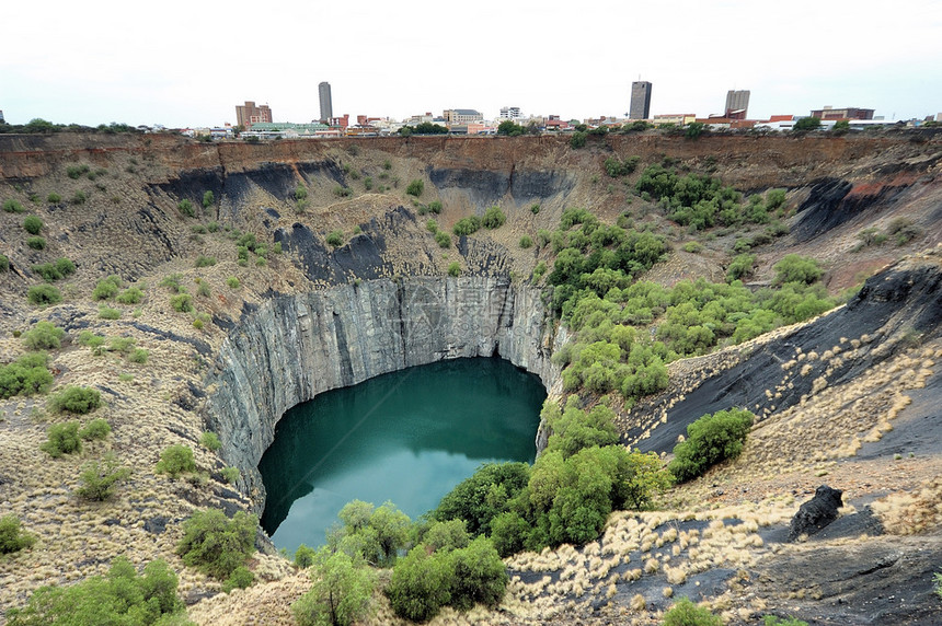 南非金伯利的大洞图片