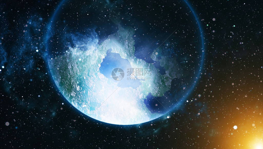 深空高清星域背景满天星斗的外太空背景纹理多彩的星空图片