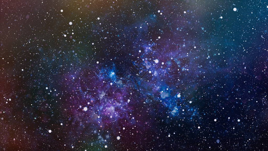 高清星域背景满天星斗的外太空背景纹理多彩的星空背景图片